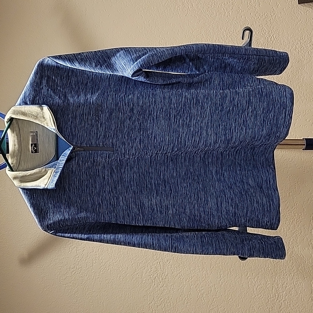 Callaway Blue Marbled Half Zip
